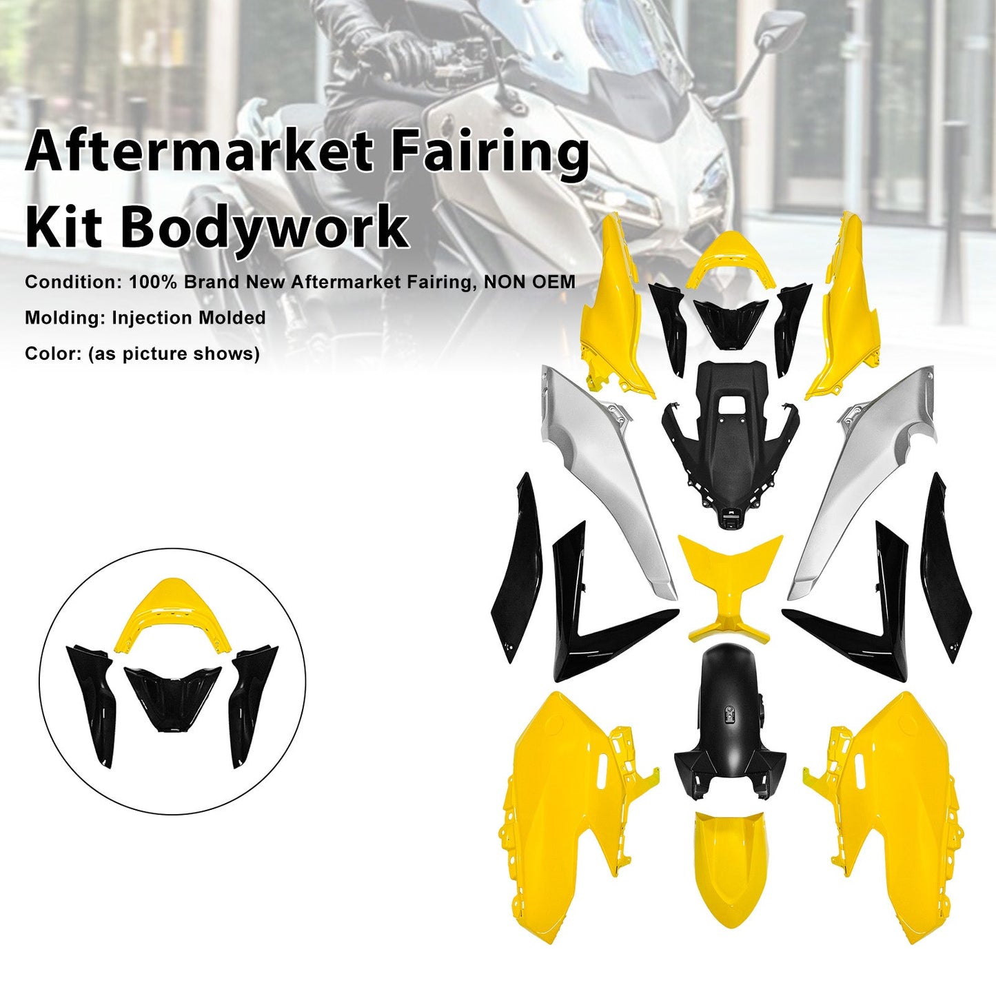 Kit di carene iniettate per Yamaha TMAX560 2025-2026