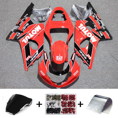 Kit carenatura iniezione per Suzuki GSXR600 2001-2003 GSXR750 2000-2003 K1