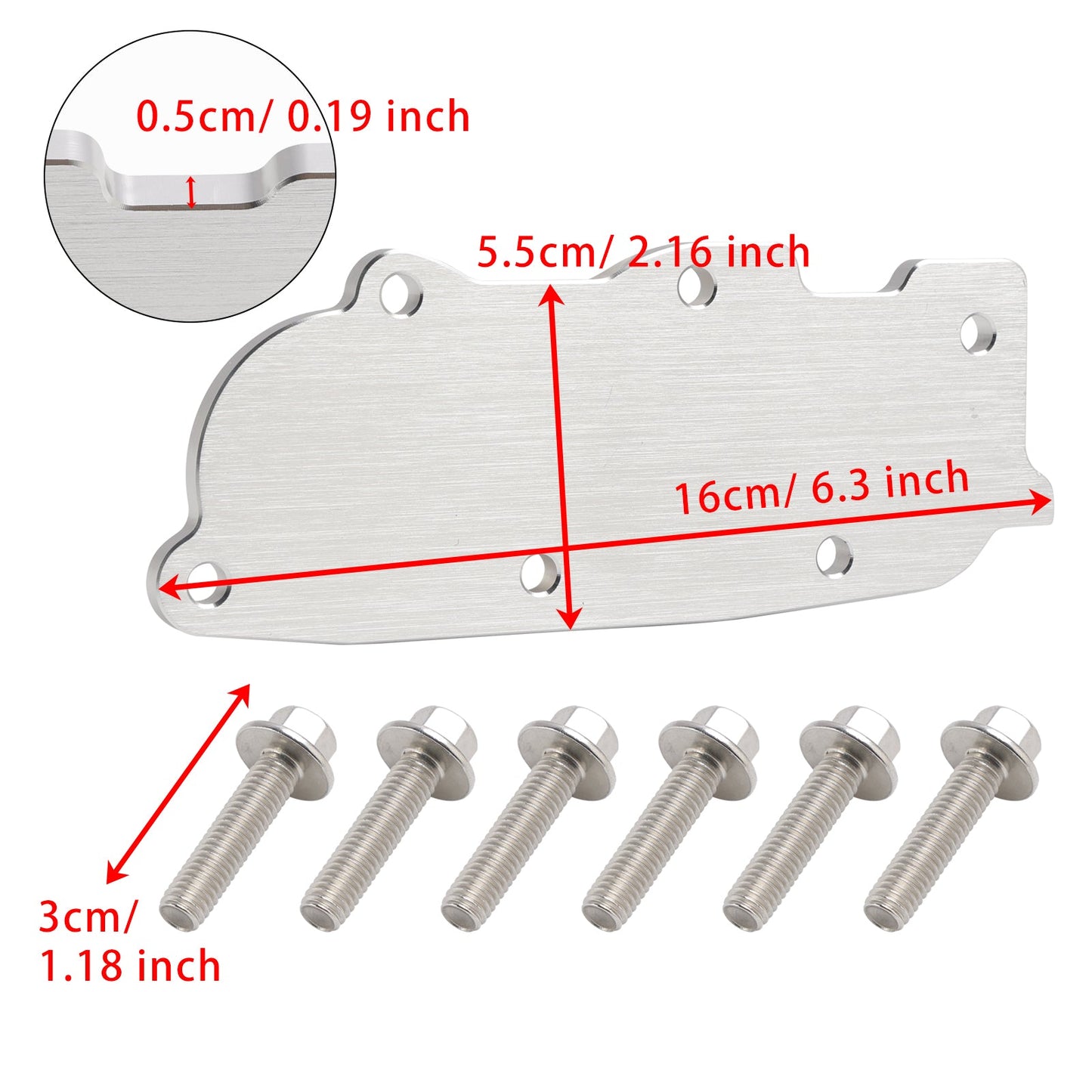 Kit piastra accumulatore con coperchio e bulloni per GM 4L80E 4L80-E