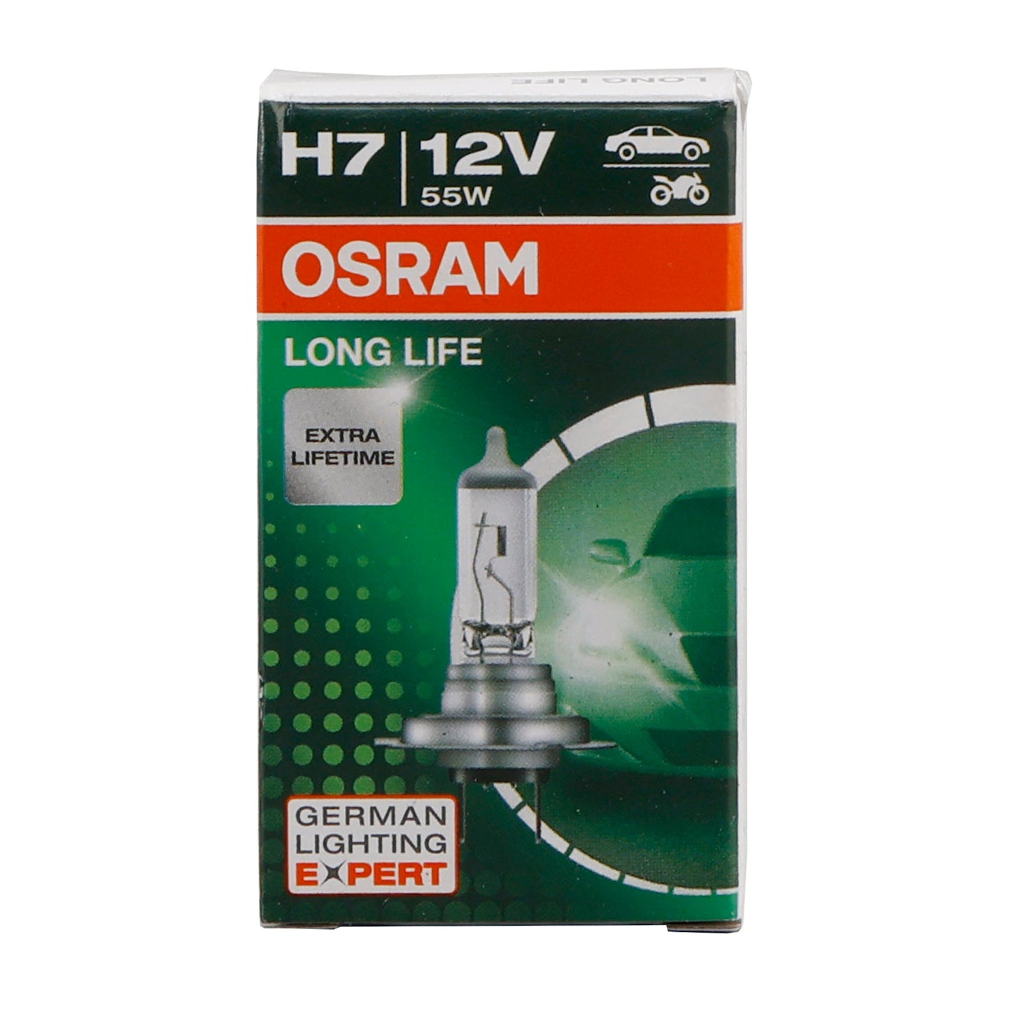 Faro auto Longlife H7 64210L 12V 60/55W per OSRAM