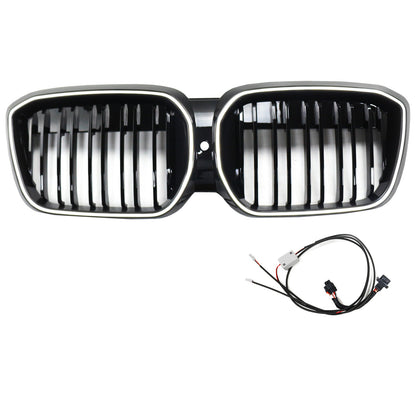 Griglia anteriore a doppio rene nera BMW IX3 G08 LCI 2022-2024