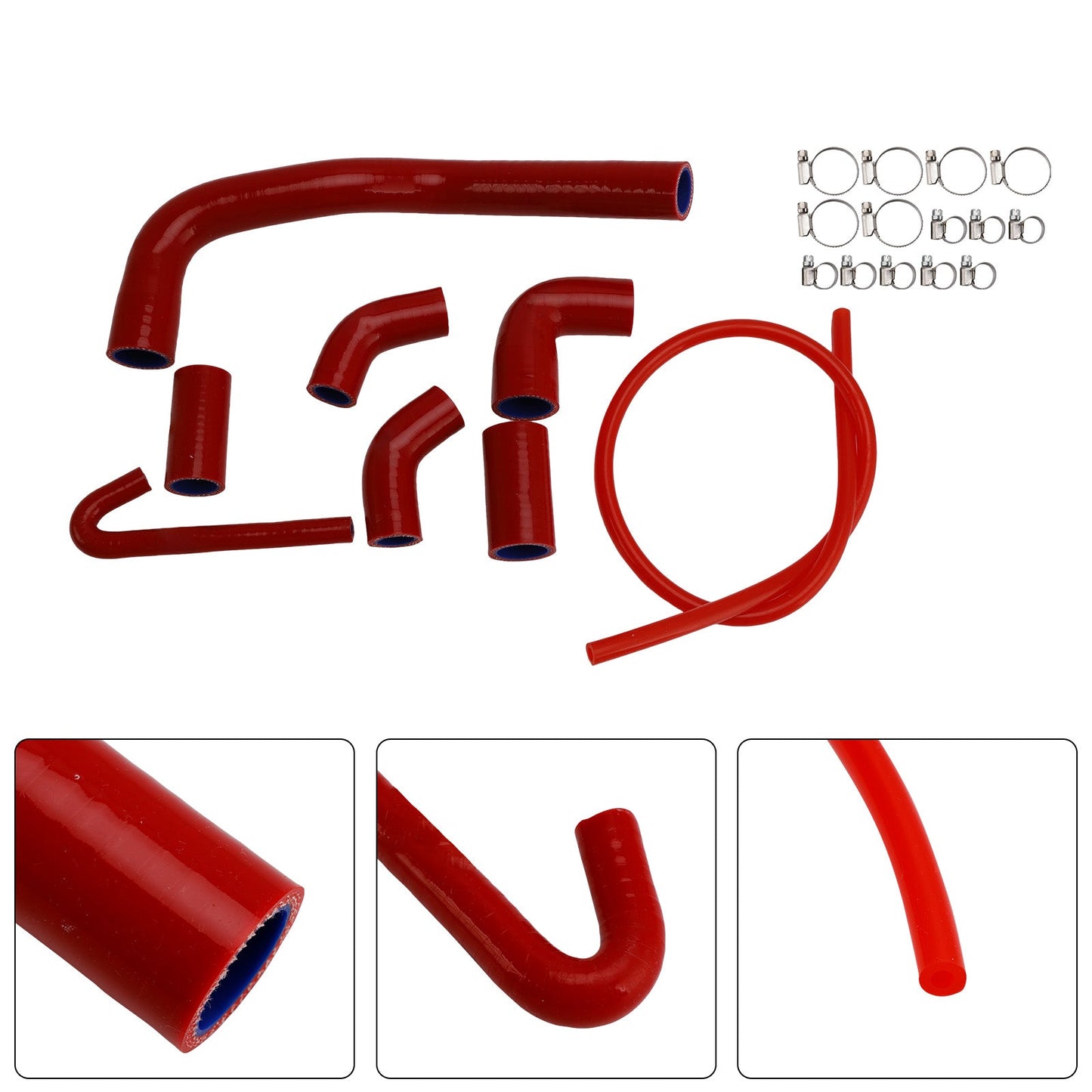 Tubo flessibile del liquido di raffreddamento del radiatore in silicone Ducati Streetfighter V4 V4S 2020-2025