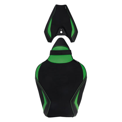 2014-2025 2024 Per Kawasaki Z1000 Parte anteriore inferiore con sedile posteriore conducente passeggero Verde1