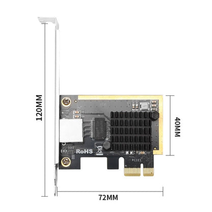 Scheda di rete PCIE a 2,5G Supporto per scheda di rete con avvio senza disco PXE Synology PXE WO