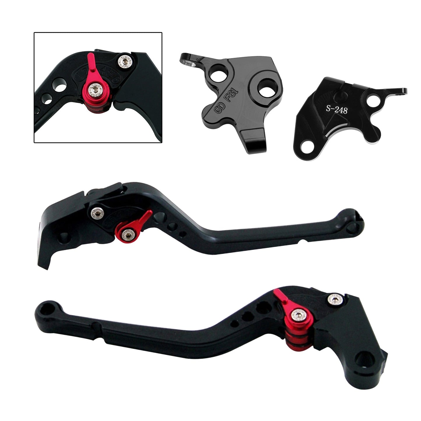 Leva frizione freno lunga YAMAHA YZF R125 2008-2011