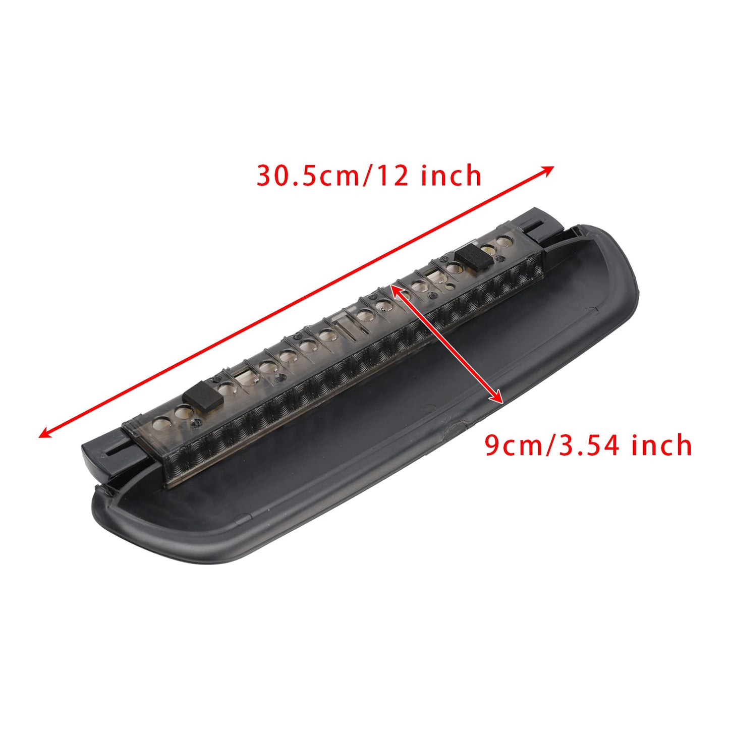 Terza luce freno posteriore 63257145519 per BMW Serie 3 E90 2005-2012 fumé