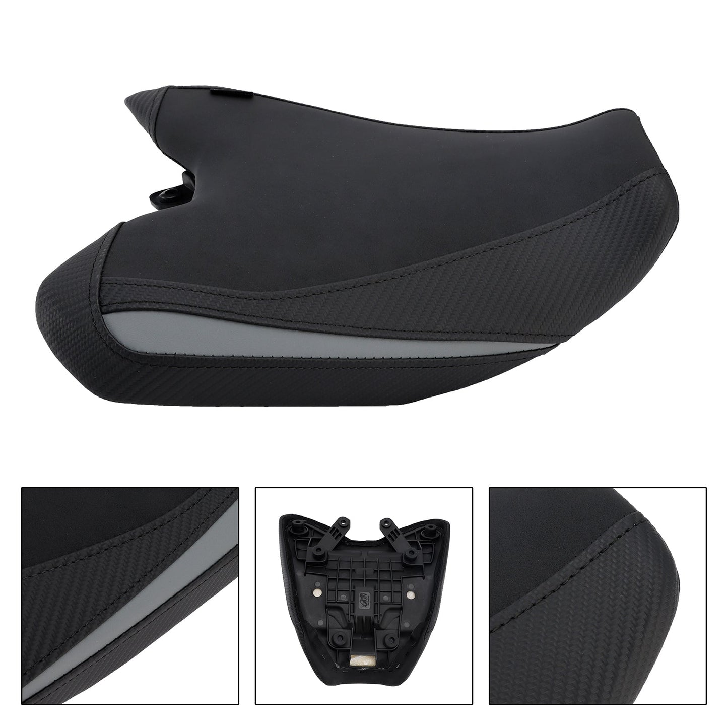 Cuscino per sedile anteriore Raider Yamaha Mt-07 Mt 07 Fz-07 2025+ in poliuretano nero