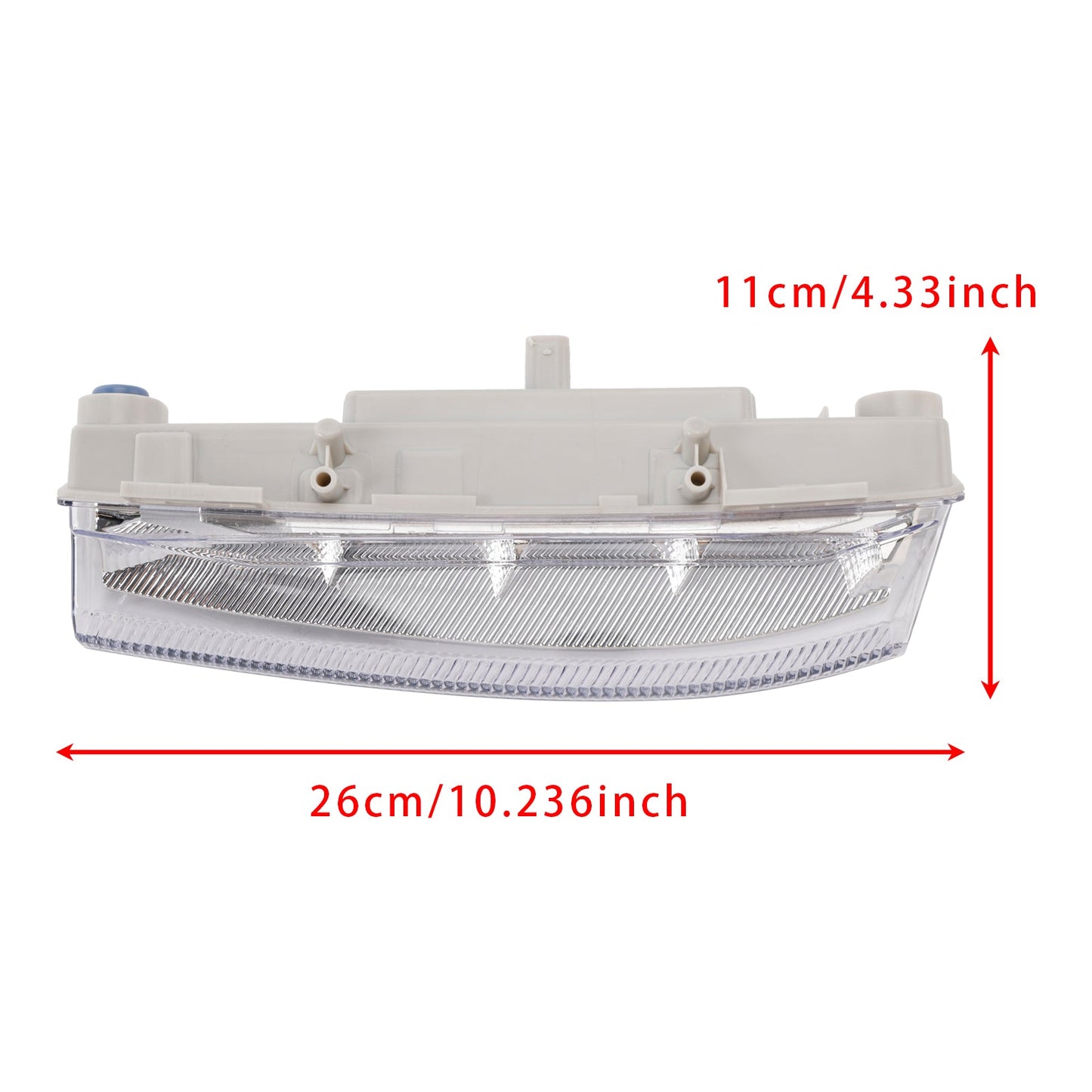 Luci fendinebbia diurne a LED lato sinistro per Mercedes Benz W204 S204 W212 2007-2014