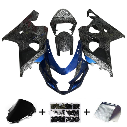 Kit carenatura iniezione plastica ABS per Suzuki GSXR 600/750 2004-2005 K4
