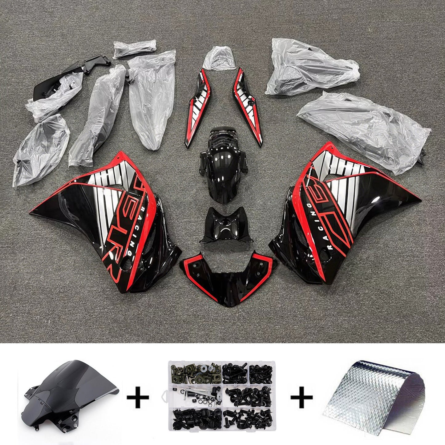 Kit di carene in plastica ABS stampate a iniezione per Honda CBR250R 2011-2015