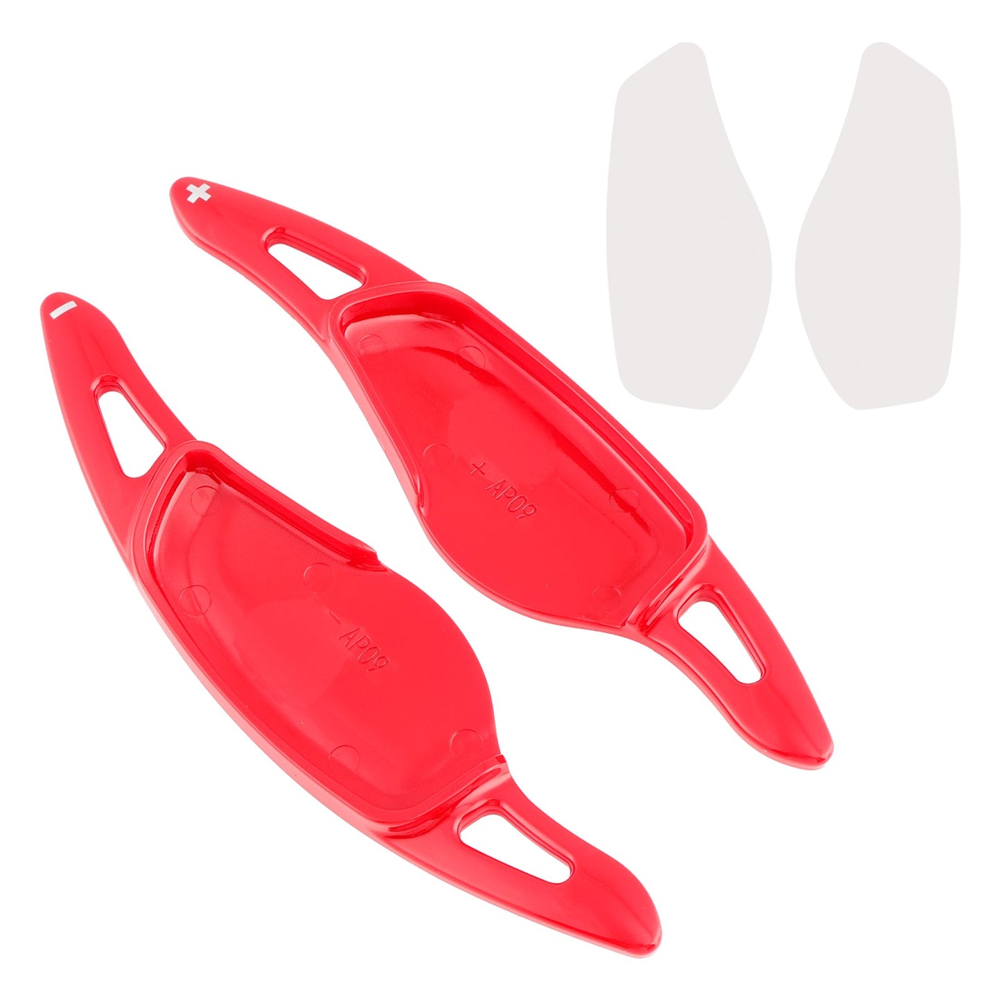 Estensioni per leve del cambio al volante per BMW G05 X5 F95 X5M G07 X7 G22, rosse