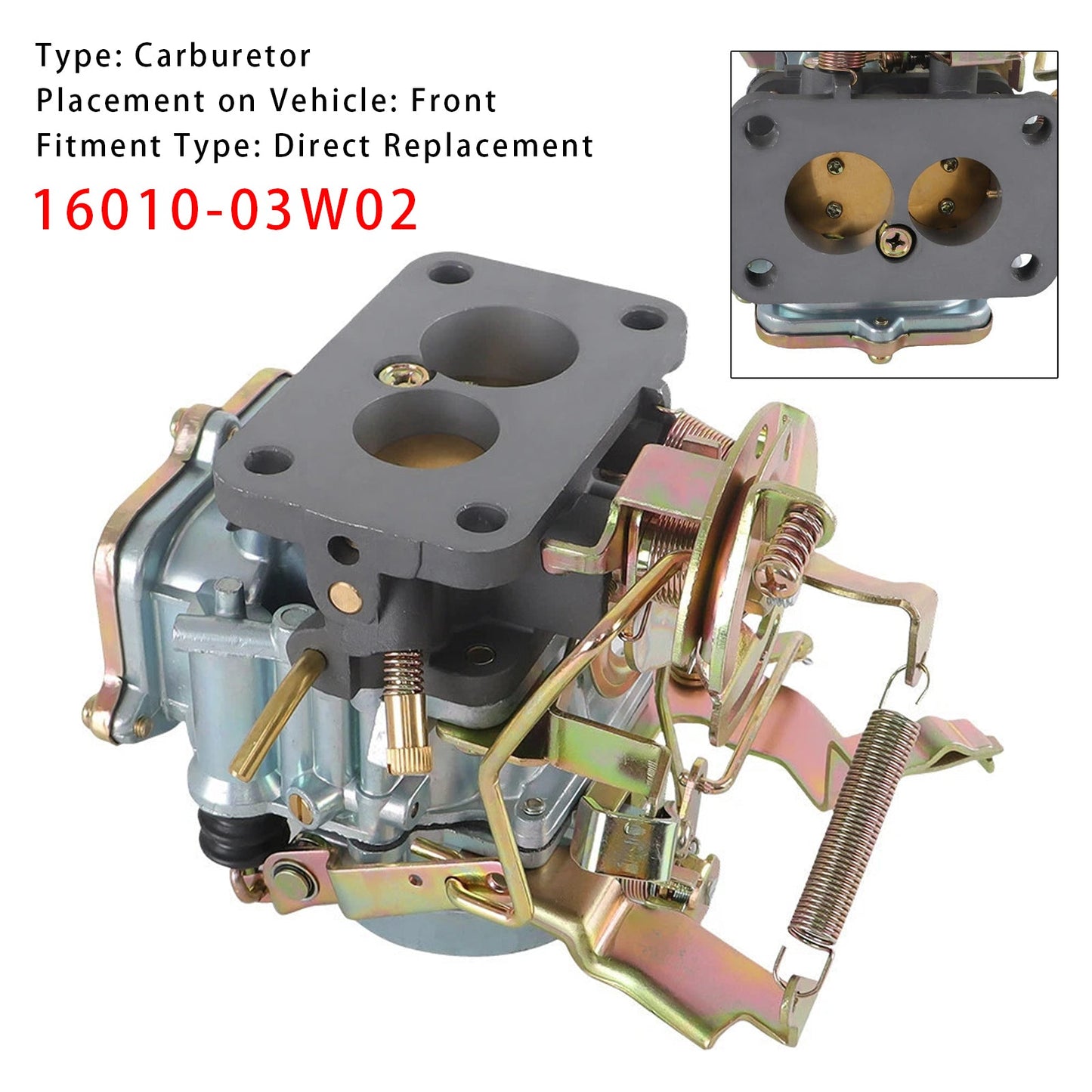 Carburatore 16010-03W02 per NISSAN J16 DATSUN H221B