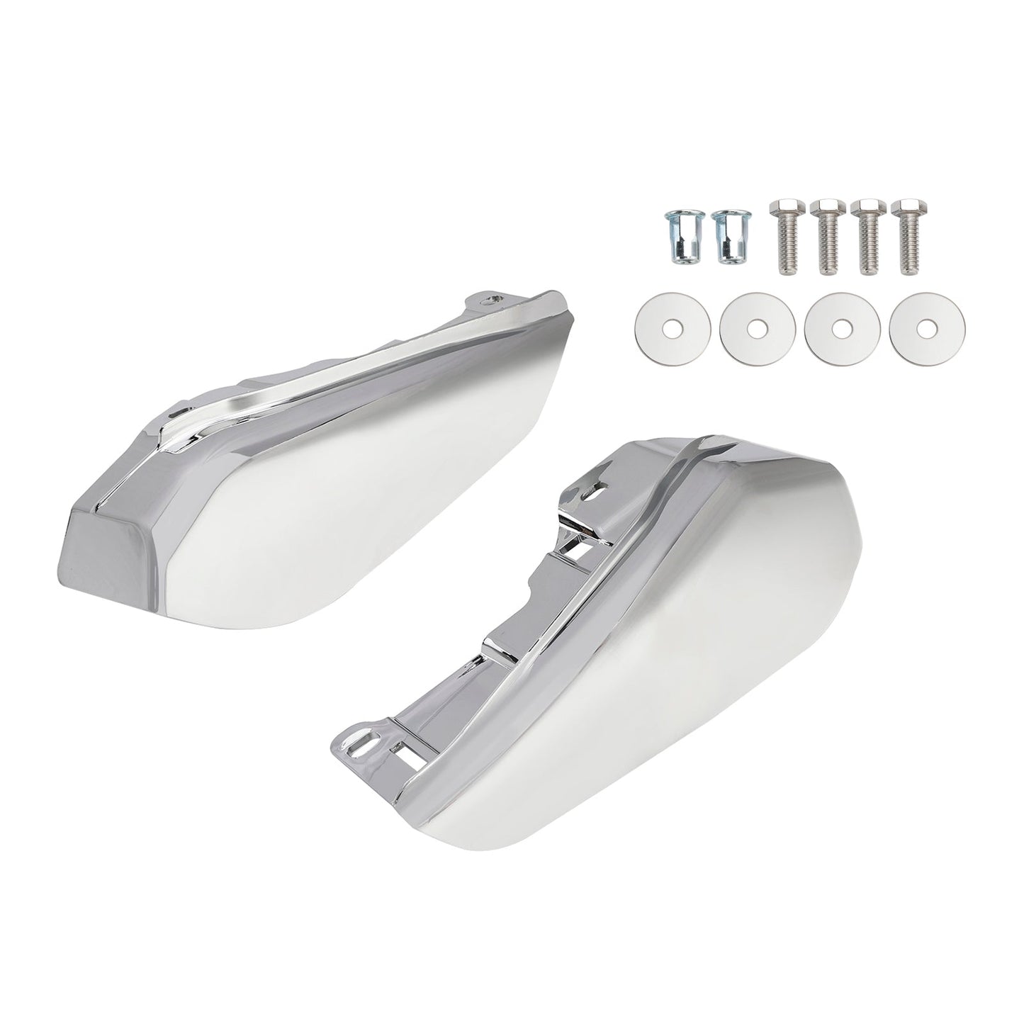 Deflettore di calore dell'aria del telaio intermedio Touring CVO Street Glide Road Glide 2023-2024