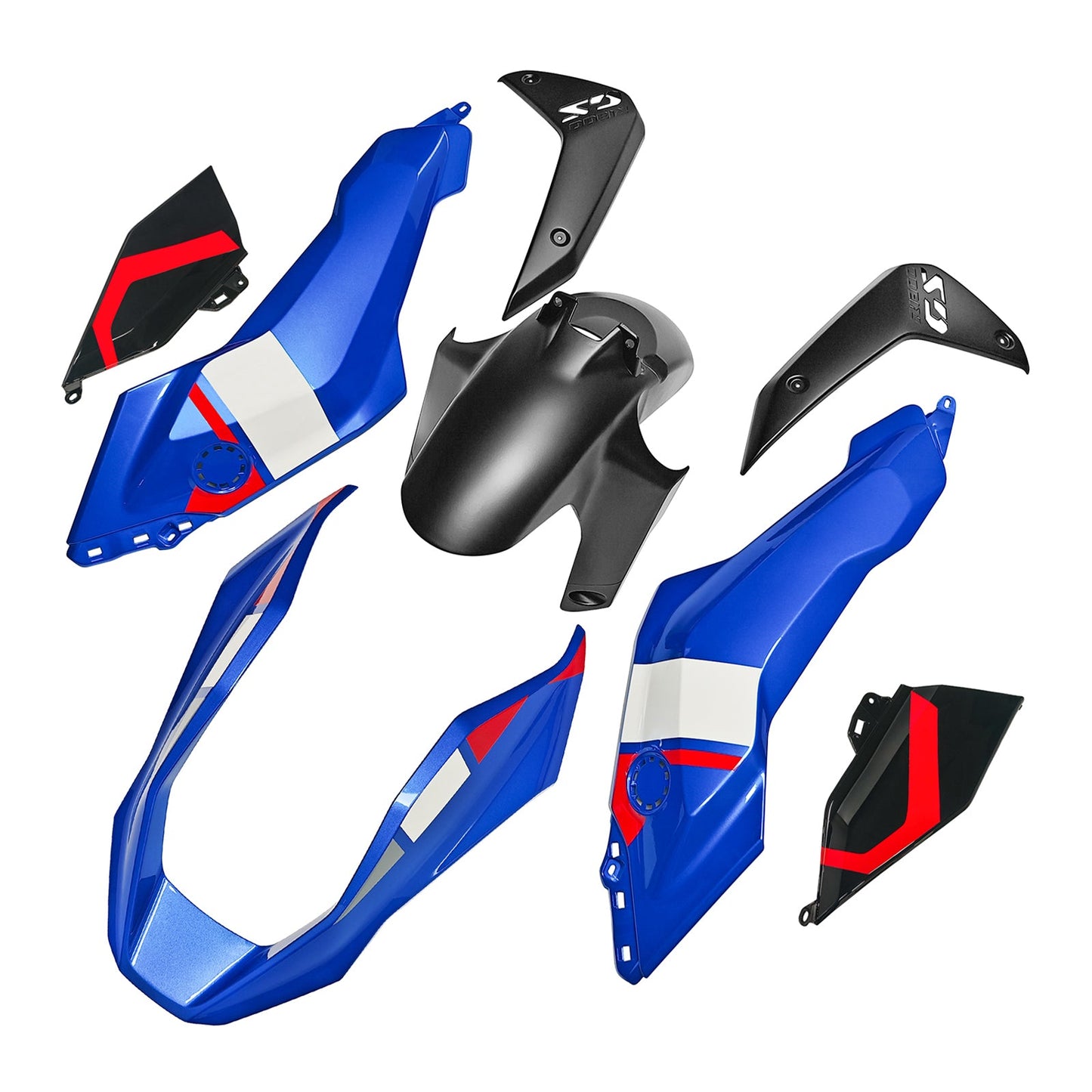 Kit carenatura in plastica ABS per iniezione per BMW R1300GS 2024-2026 09#