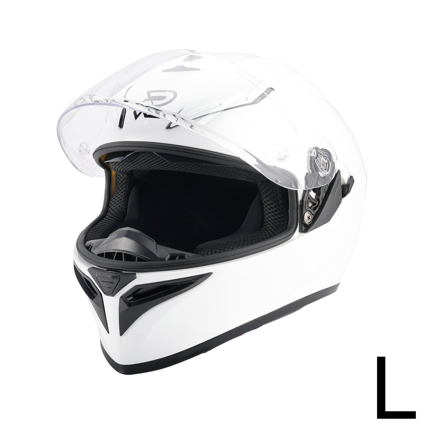 Casco da moto DOT per adulti Street Integrale Bianco