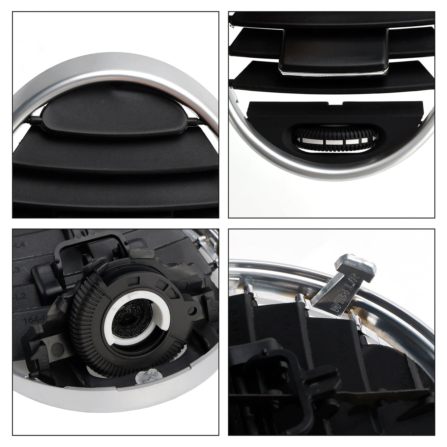 2 pezzi griglia di presa d'aria A/C pannello di uscita per Mercedes-Benz ML350 GL450 ML63 06-12