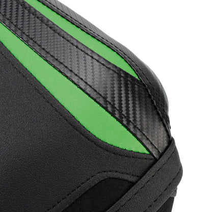 Kit cuscini passeggero anteriore e posteriore Raider per Kawasaki Ninja 500 Z500 2024-2025, colore nero.