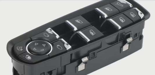 Interruttore alzacristalli elettrico anteriore per Porsche Panamera Cayenne Macan 7PP959858 Generico