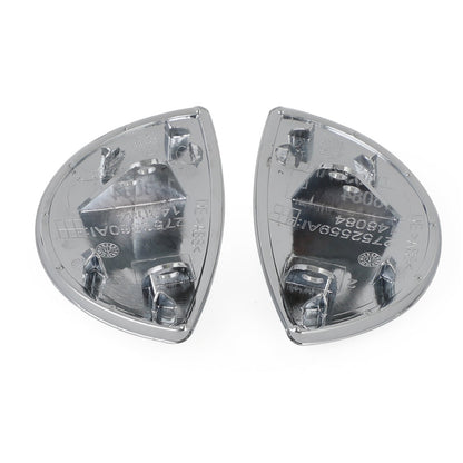 Chrome Left + Right Headlight Washer Cover 61672752559/60 Per Mini Cooper 08-2014 Generico