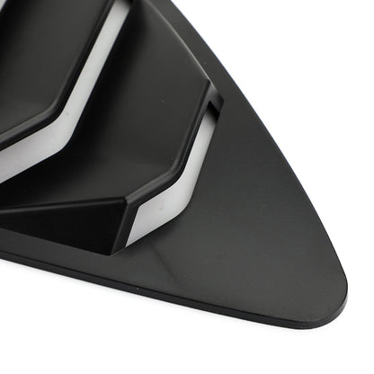Feritoia per finestra laterale nera opaca per 2013-2018 Scion FRS BRZ Toyota 86 GT86