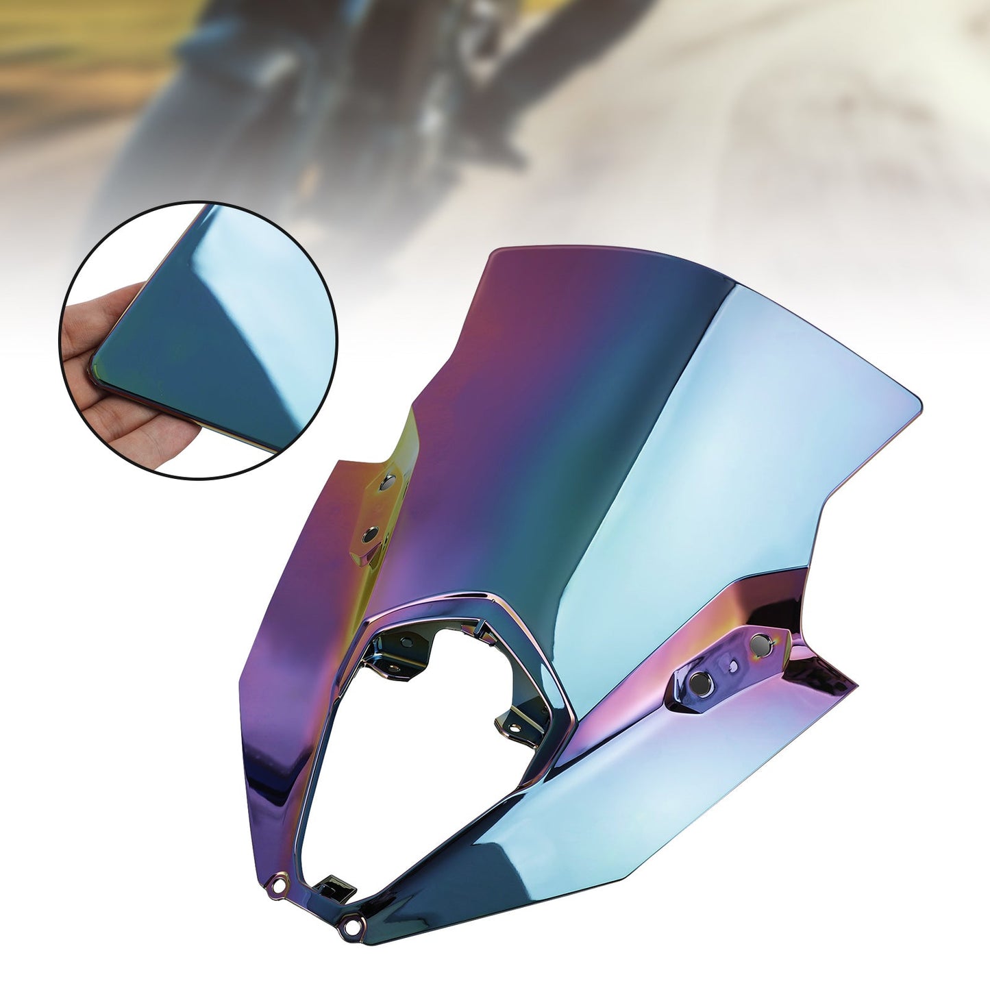 Protezione parabrezza per parabrezza Kawasaki NINJA 650 ER6F 2020-2025