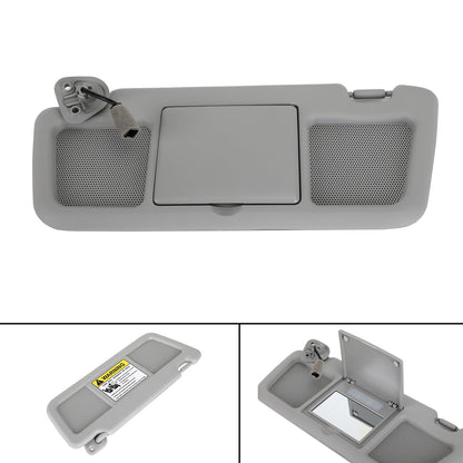 Visiera parasole conducente lato sinistro grigio FE88-69-320B-77 per Mazda RX-8 2004-2011 Generico
