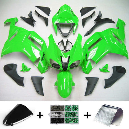 Amotopart Kawasaki 2007-2008 ZX6R 636 KIT GREEN TEARING