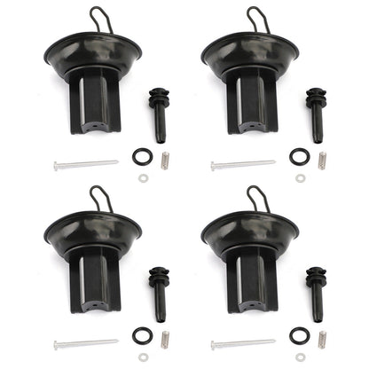 4x Moto Kit riparazione carburatore pistone diaframma per Honda CB400 VTEC CB 400 Generico