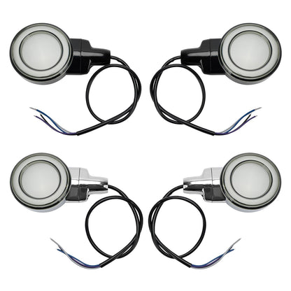 Indicatore di direzione anteriore piatto a LED per Heritage Softail Classic Touring 99-23