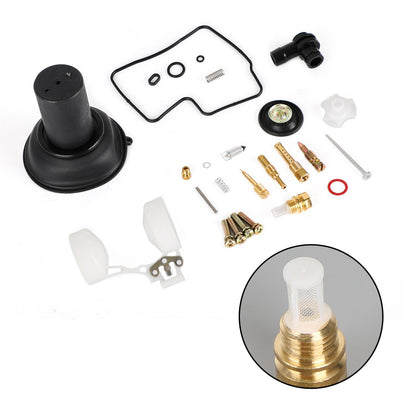 Carburatore Carb Rebuild Kit Con stantuffo e galleggiante adatto per Honda VLX400 Steed 400 Generico