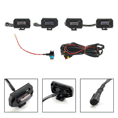 Luci della griglia a LED da 4 pezzi adatte per Toyota Tacoma TRD Off Road e TRD Sport 2020-2023