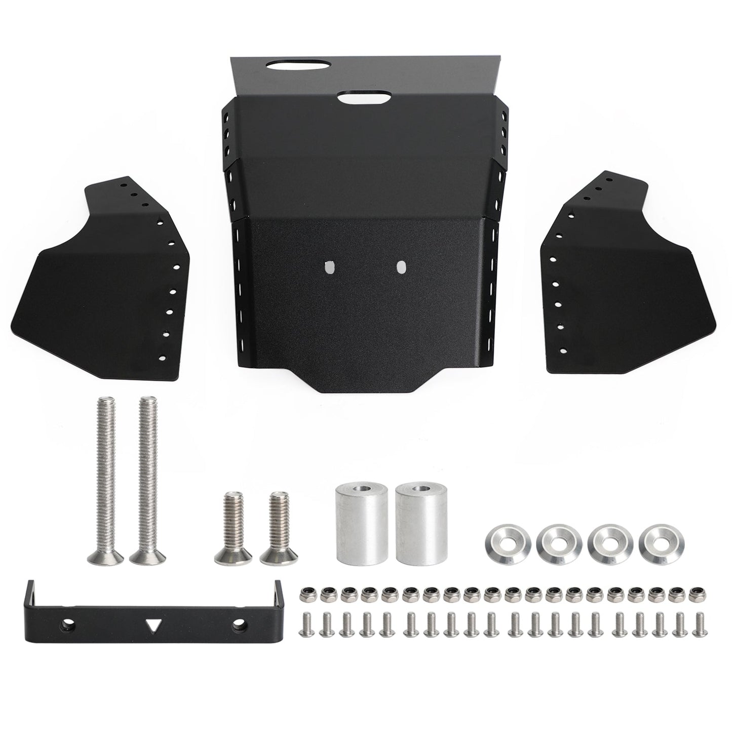 Piastra paramotore nera per paramotore adatta per Honda CRF300 CRF300L Rally 2021-2022 Y2204 generico