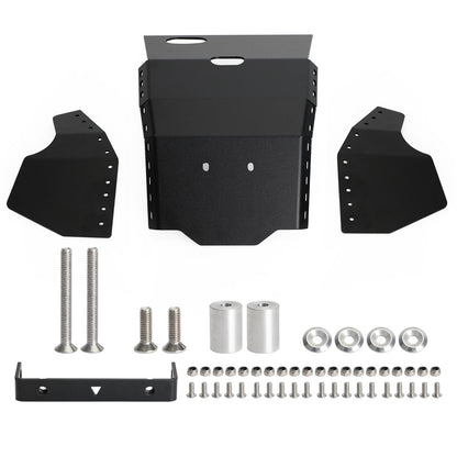 Piastra paramotore nera per paramotore adatta per Honda CRF300 CRF300L Rally 2021-2022 Y2204 generico