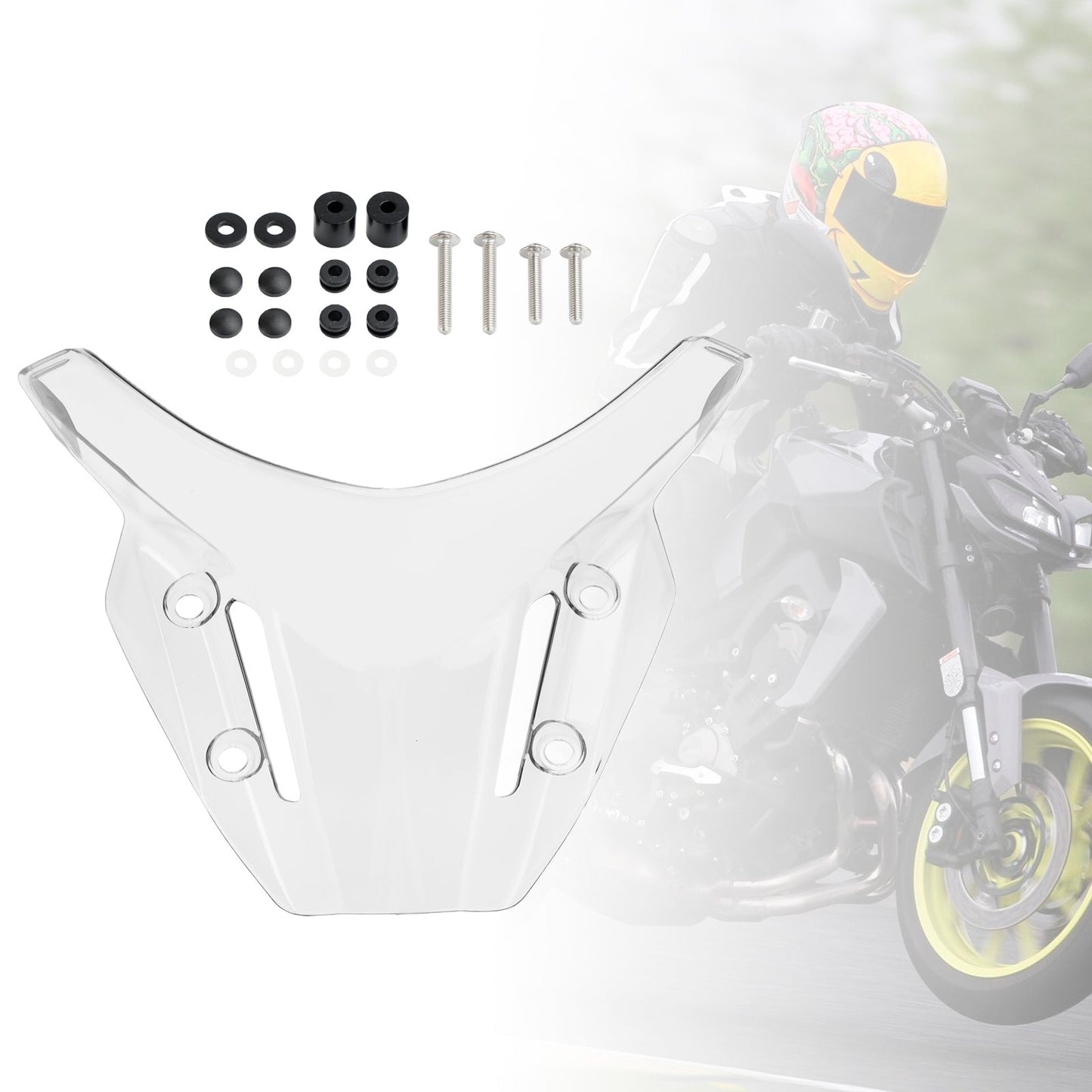 Parabrezza per moto in ABS YAMAHA MT-09 MT 09 2021-2023