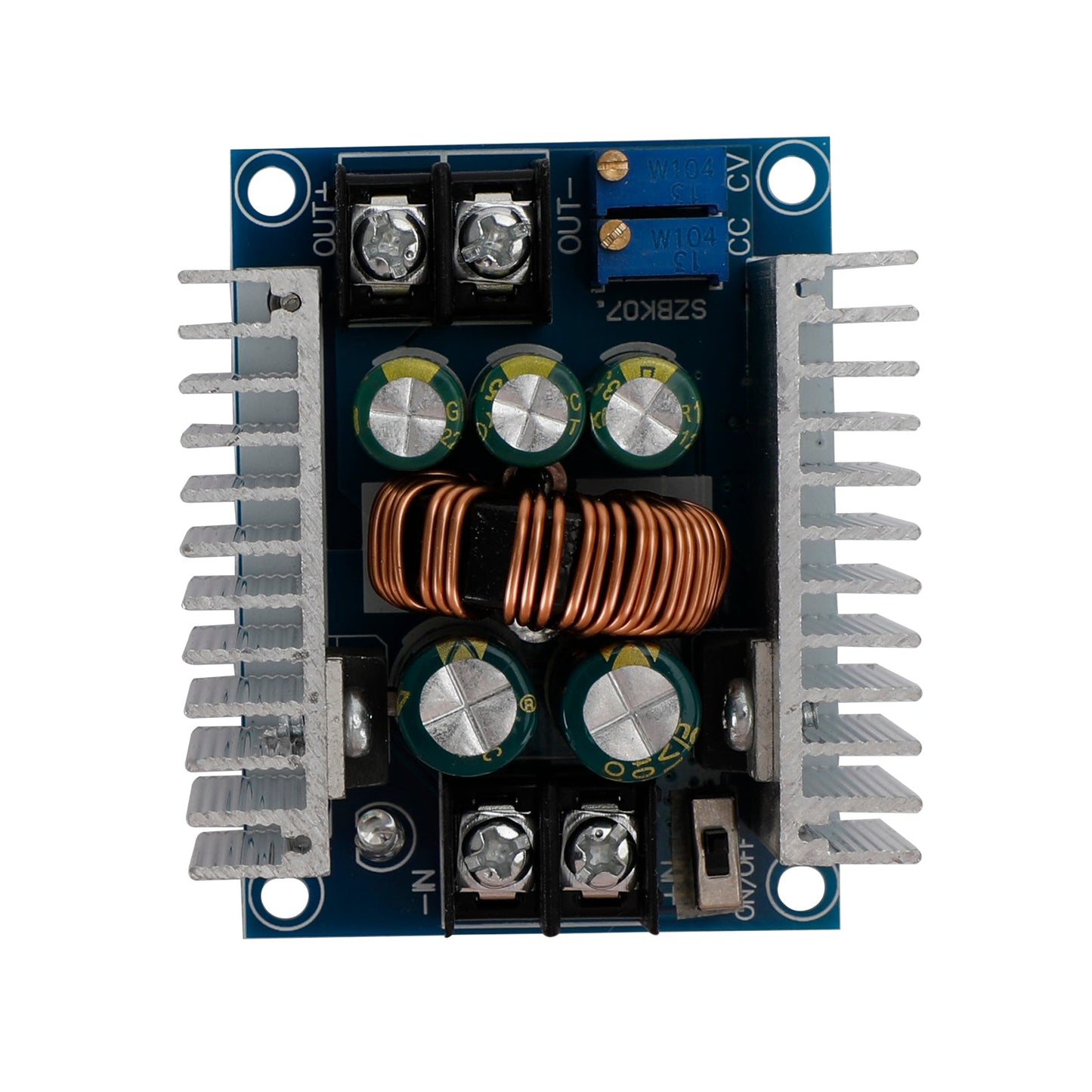 Convertitore DC-DC 20A 300W Step Down Buck-Boost Power Charger Board regolabile