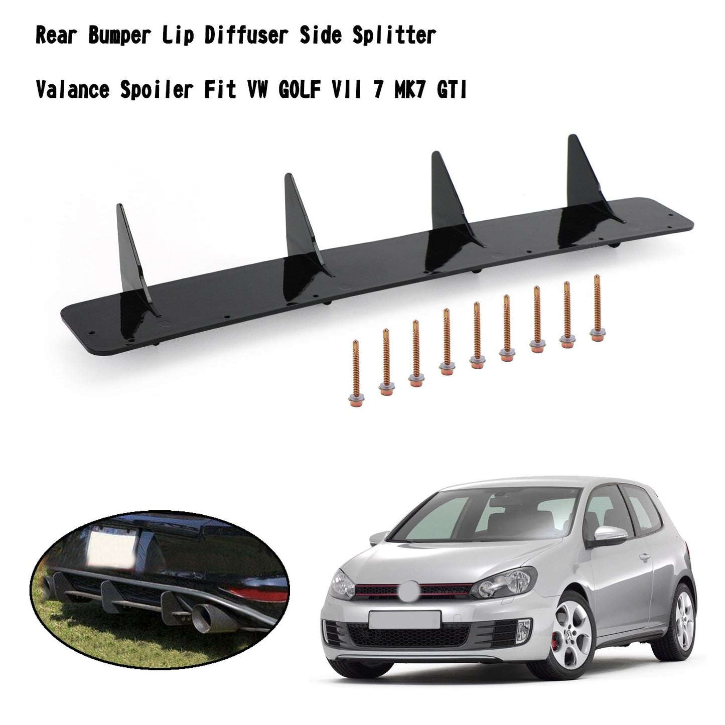 Le migliori offerte per VW GOLF VII 7 MK7 GTI Paraurti Posteriore Lip Diffusore Side Splitter Mantovana Spoiler sono su ✓ Confronta prezzi e caratteristiche di prodotti nuovi e usati ✓ Molti articoli con consegna gratis!