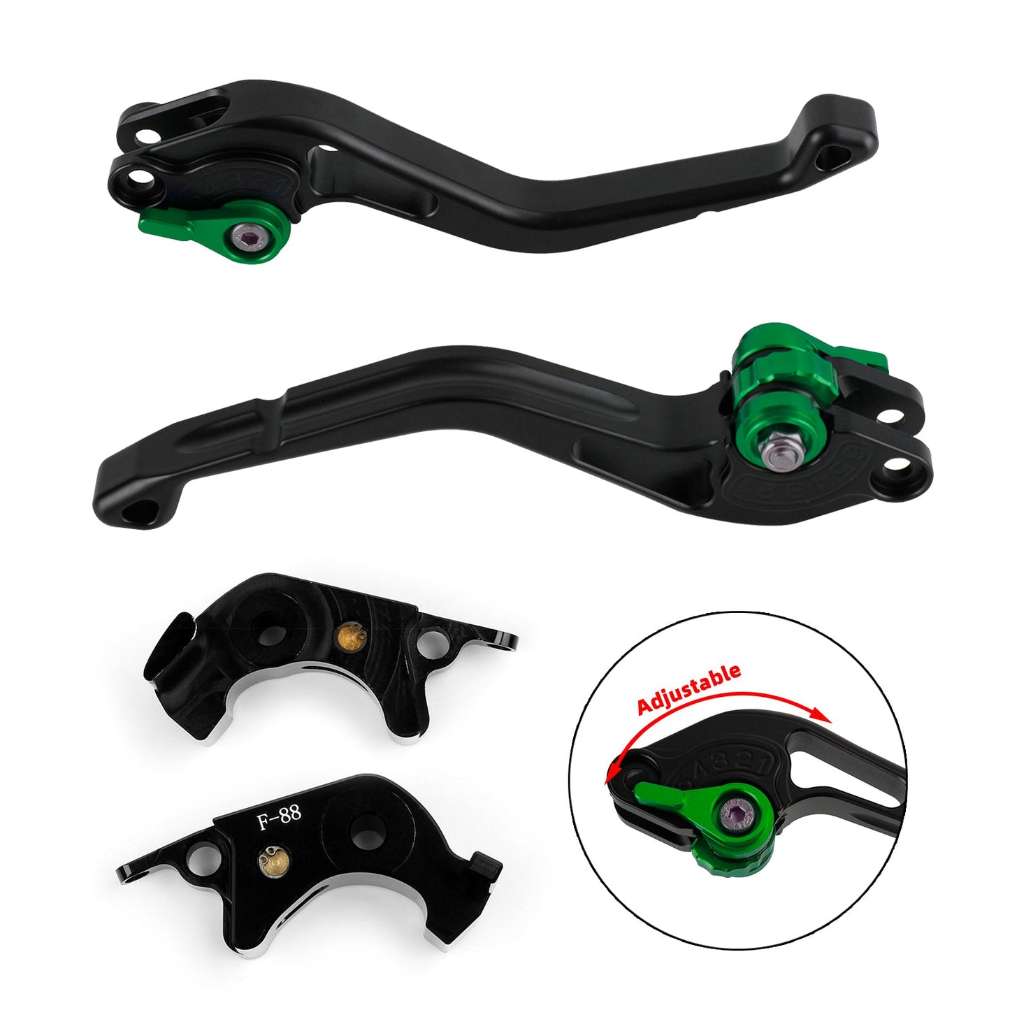 Kawasaki ZX1400 ZX14R ZZR1400 GTR1400 NUOVA Leva freno frizione corta