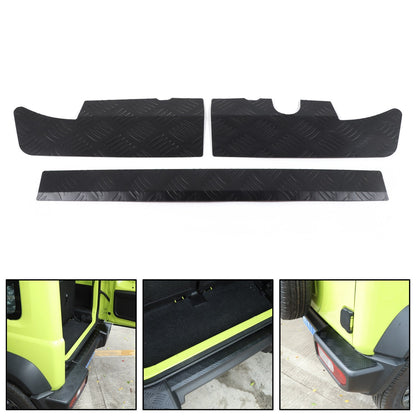 Tasco pannello di protezione per protezione per paraurti posteriori in lega nera per Suzuki Jimny 2019-2023