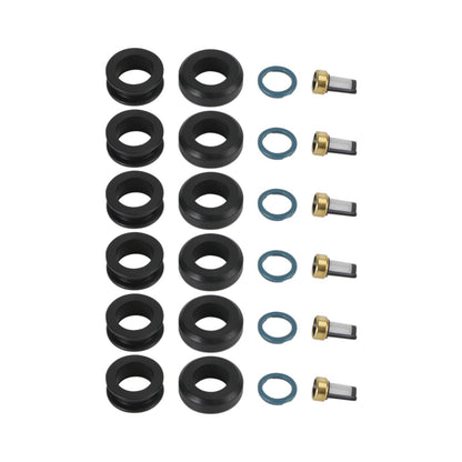 Kit O-ring di tenuta iniettori carburante 6PCS MD164888 adatto per Mitsubishi 3000GT INP-014