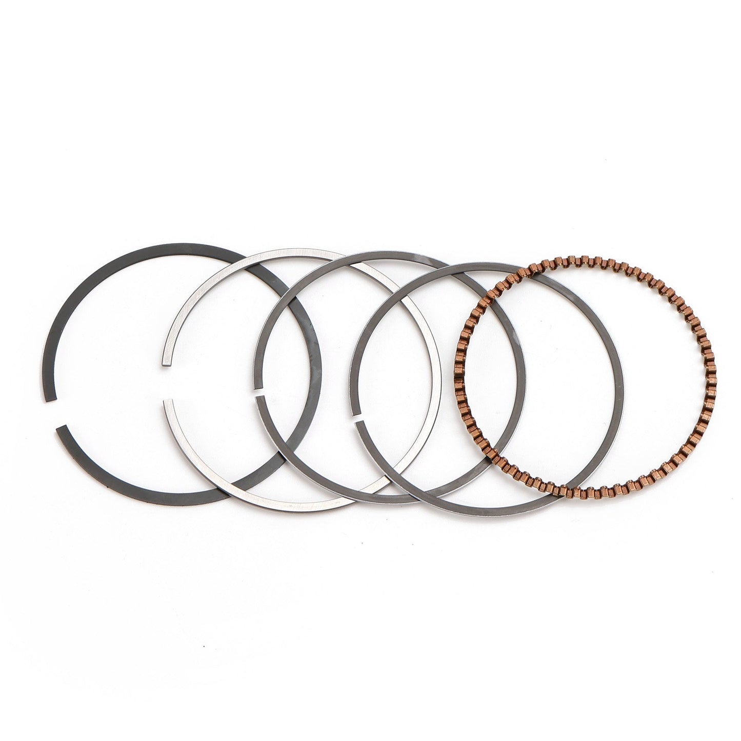 Kit fasce elastiche pistone cilindro da 62 mm per Italika RT180 FT180 FT180TS 2011-2023 Fedex Express