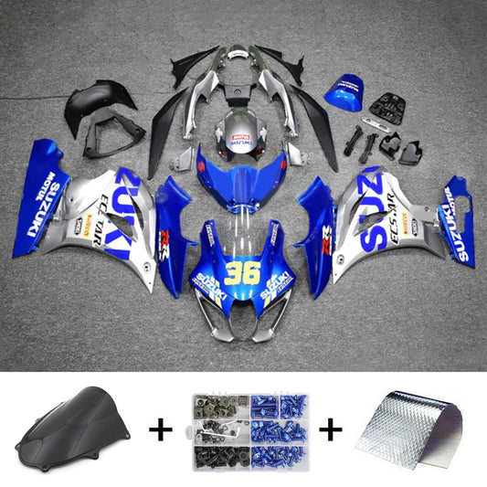 Amotopart Suzuki GSXR1000 2017-2023 K17 Kit carena Carrozzeria Plastica ABS