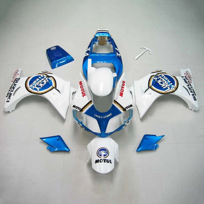 Amotopart Suzuki SV1000 2003-20011 kit di carenatura blu bianca