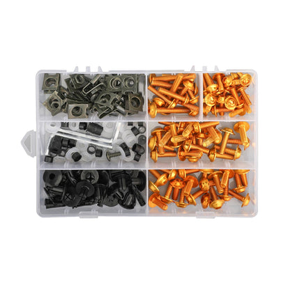 Amotopart Kawasaki ER6F/Ninja650R 2017-2019 Kit carena Carrozzeria Plastica ABS