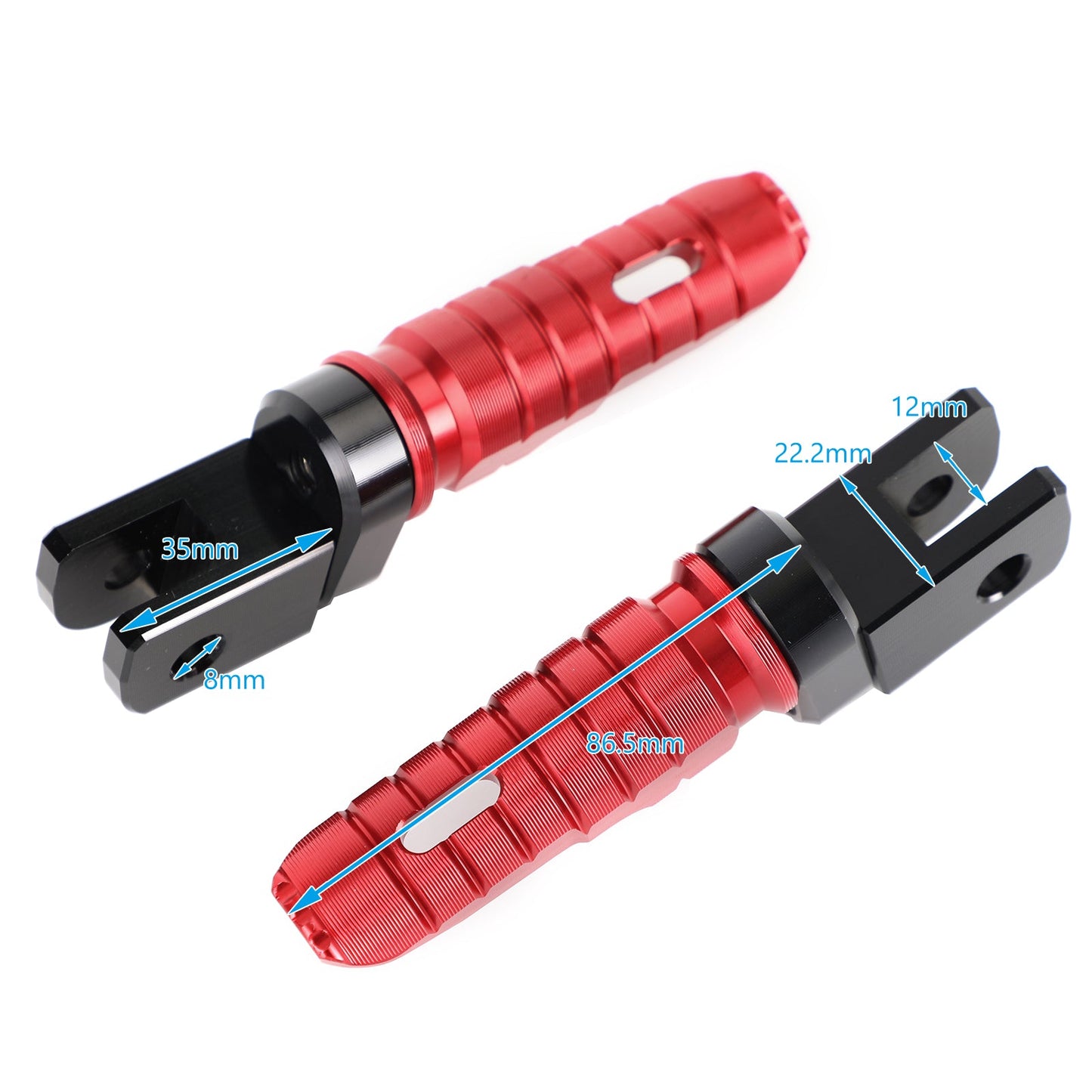 Pedane Pedane Anteriori Pedane per Triumph Street Triple 765/R/S/RS Daytona 675/R Generiche