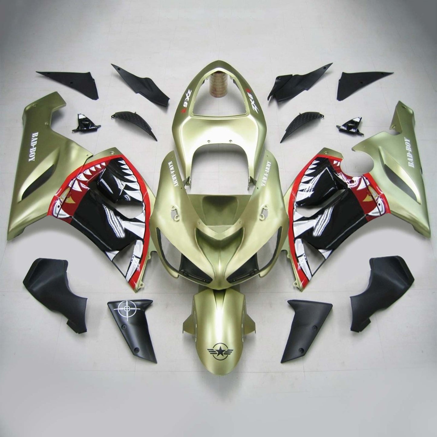 Kit Carenatura Per Kawasaki ZX6R 636 2005-2006 Generico