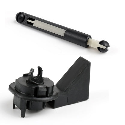 New Car Hood Bonnet Lock Latch Tie Rod Pole Kit per Ford Focus 2005-2007 Generico
