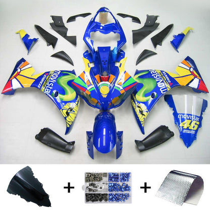 Kit di vendita iniezione Body Plastic Abs Fit per Yamaha YZF 1000 R1 2009-2011