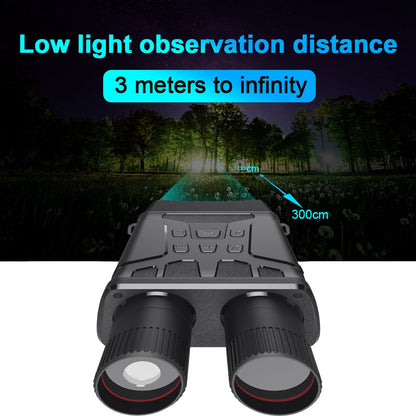 Dispositivo di visione notturna binoculare a infrarossi 5x Telecope Zoom Registrazione video della fotocamera