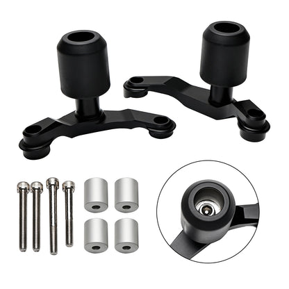 Protezione Tampone Telaio Anti-Crash Kawasaki Zh2 2020-2023 Nero Fedex Express