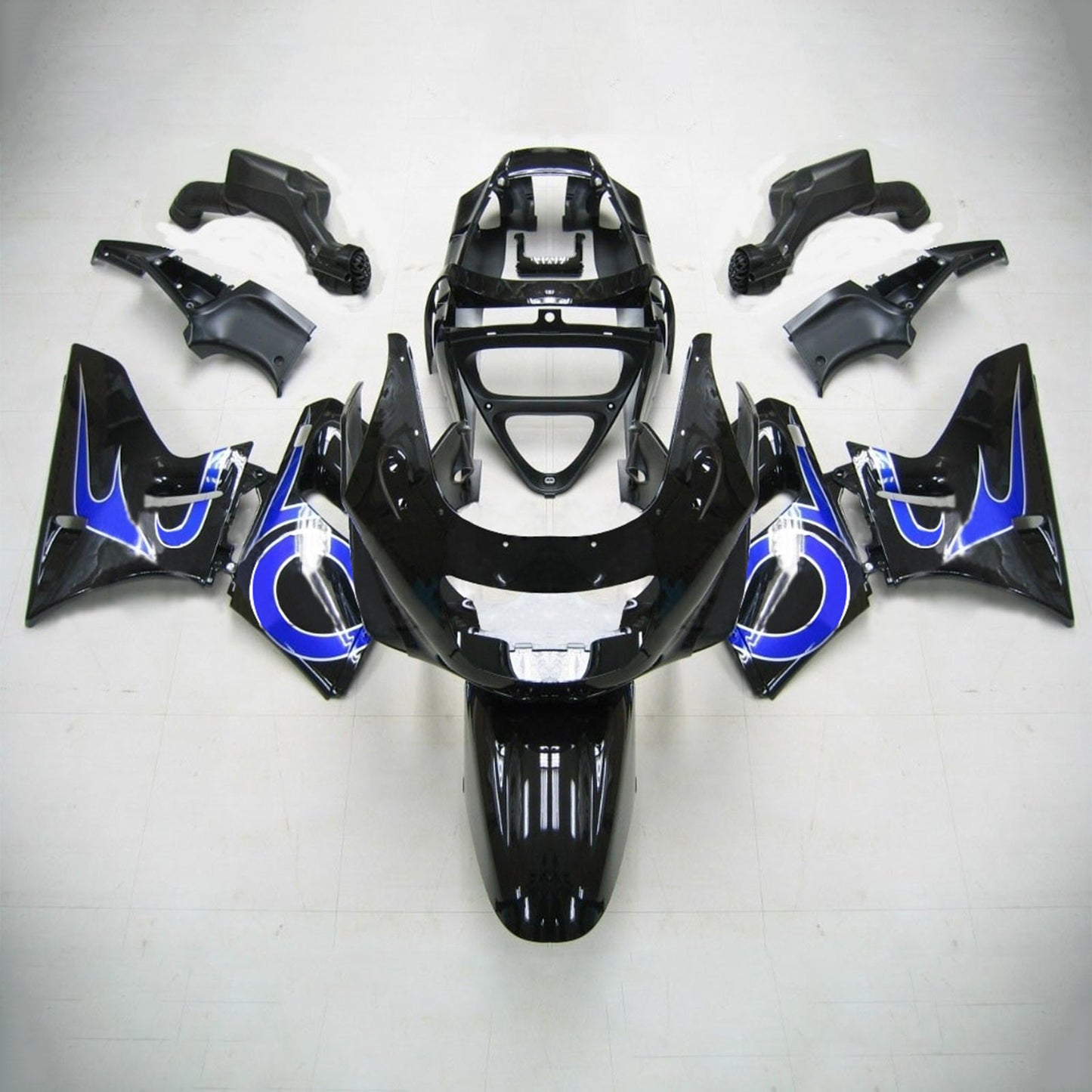 Kit carenatura per Kawasaki ZZR400 1993-2007 ZZR600 1998-2003 Generico